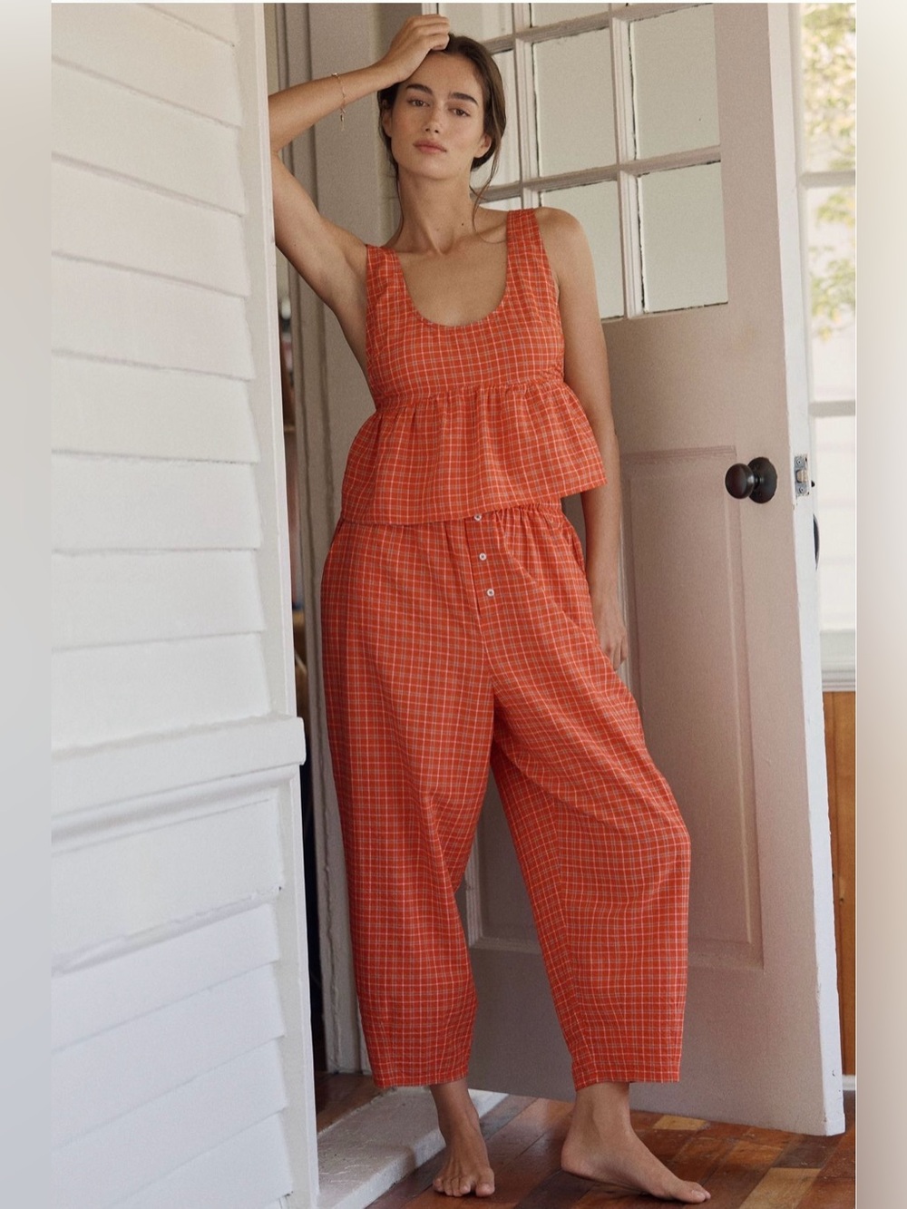 Anthropologie LyreBird Barrel Boxer Pants